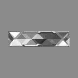 A collection of my best Gemstone Faceting Designs Volume 5 Diamond Bar 4:1 gem facet diagram